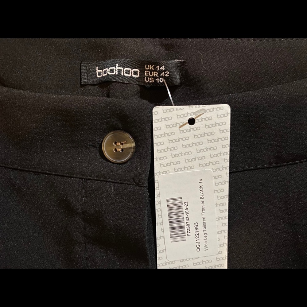 Boohoo Wide Leg Pants NWT